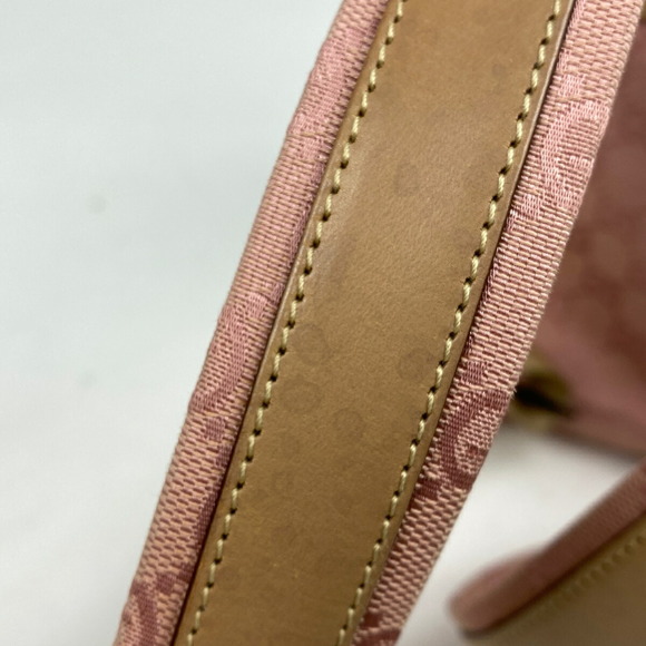 Gucci GG patterned backpack bag GG canvas pink - Picture 6 of 7